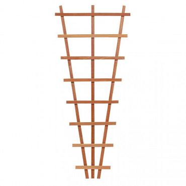 Hardhouten V-trellis 30-65x150 cm
