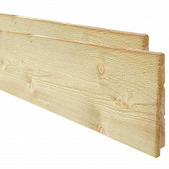 Scandinavisch vuren Zweeds rabat 1,5-3x19,5x400 cm, groen