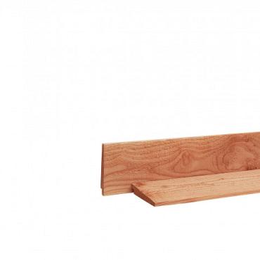 Douglas Zweeds rabat 1,1-2,7x19,5x400 cm, onbehandeld