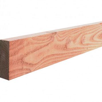 Douglas fijnbezaagde gording 5x10x400 cm, onbehandeld