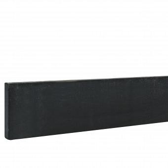 Betonplaat glad 24x3,5x184 cm, antraciet gecoat