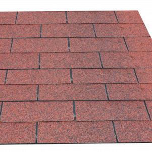 Dakshingles per pak à 3 m2, rood