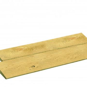 Scandinavisch vuren Zweeds rabat 1-2,1x14,5x420 cm, groen