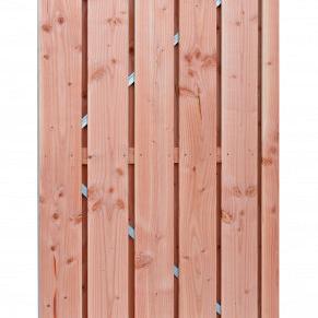 Douglas geschaafde plankendeur op verstelbaar stalen frame, 18 mm, 100x190cm, onbehandeld