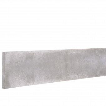 Betonplaat stampbeton 25x3,5x184 cm, grijs