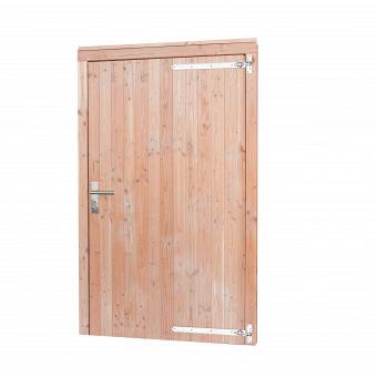 Douglas enkele deur inclusief kozijn extra breed en hoog, rechtsdraaiend, 110x214,5 cm, kleurloos
