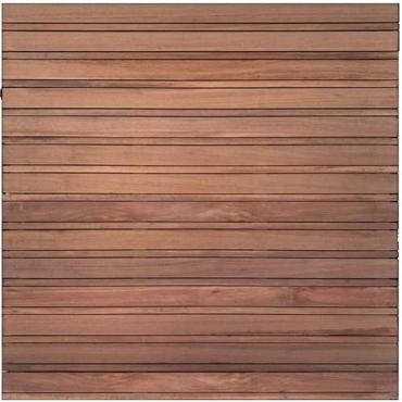 HH Keruing scherm 53 Rhombus 180x180cm