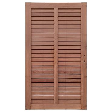 Keruing poort 27 Rhombus 100x180cm