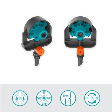 Gardena 13324 MDS multi 6-sproeikop