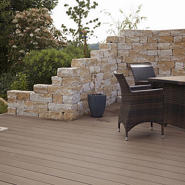 Redsun Combi wall Mont Blanc 40x20x15 cm