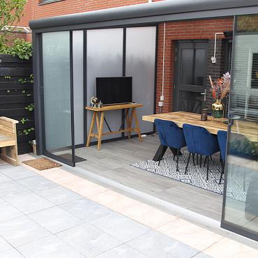 Keramiek tegel Matterhorn Grey 120x40x3cm