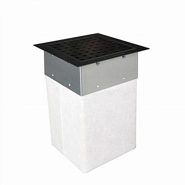 Hydroblob infiltratieput 15L 25x25x35cm grafietzwart