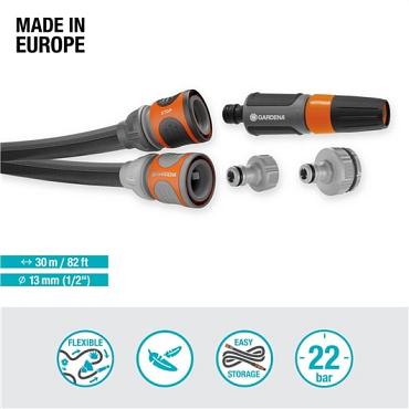 Gardena 18457 Textielslang Liano™ Life 30m, Set