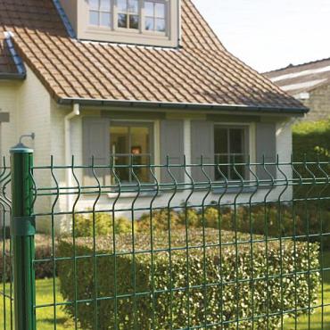 Bekafor paal groen 48mm 230cm