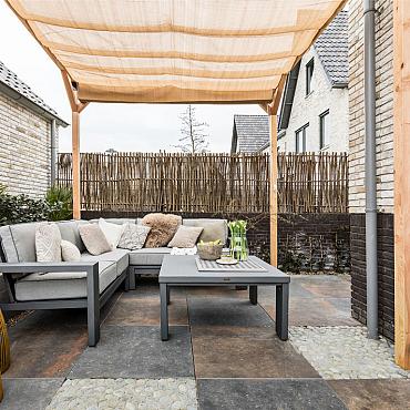 GeoCeramica® 80x80x4cm Corten Steel