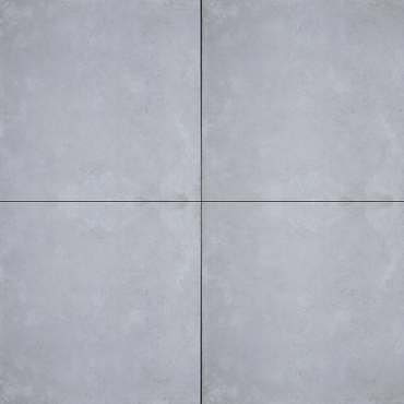 GeoCeramica® 60x60x4cm Concreet Silver