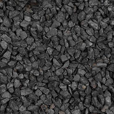 Minibag Basaltsplit zwart 8-11 mm 500kg (ca. 0,33m³) (incl. brandstoftoeslag)