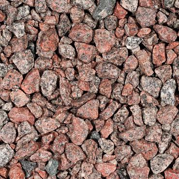 Granietsplit rose/rood 8-16mm (20kg zak) (incl. brandstoftoeslag)
