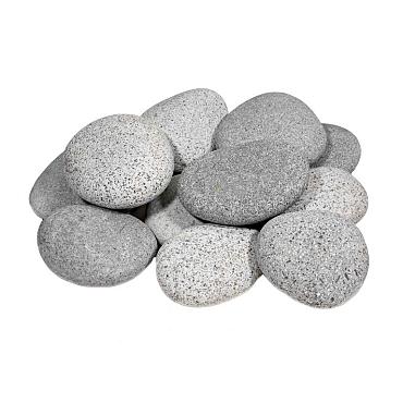 Zak Beach Pebbles (plat) grijs 30-60mm à 20kg (incl. brandstoftoeslag)