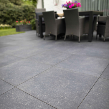 GeoCeramica® 60x60x4cm Impasto Negro