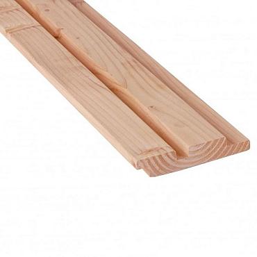 Douglas geschaafd rhombusprofiel 2,7x14x500 cm, onbehandeld.