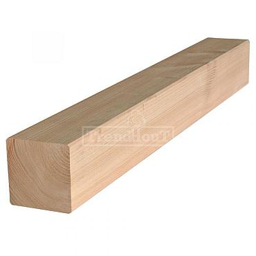 Douglas geschaafde paal 12x12x250cm, onbehandeld