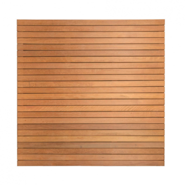 Hardhouten lattenscherm Modern (enkelzijdig) 180x180cm