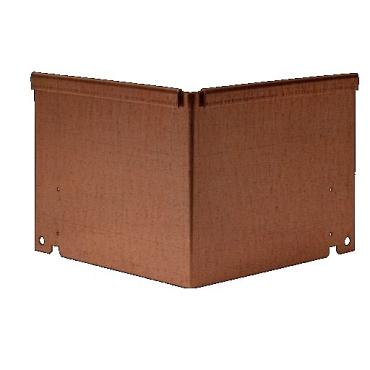 Kantopsluiting inwendige hoek geplet 16,5cm Corten