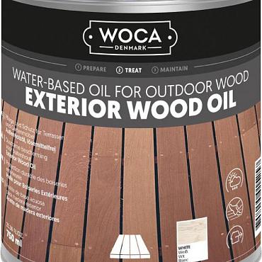 Woca Exterior Oil Wit 0,75 L