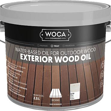 Woca Exterior Oil Zilver 2,5 L