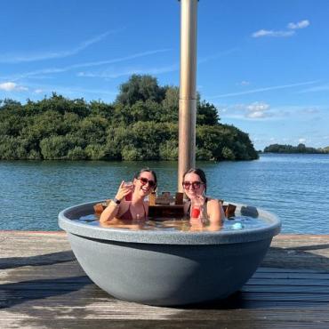 Lichtgewicht hottub Huppie Tuppie basis