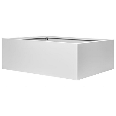 Bloembak vlak - WIT 120x210x40