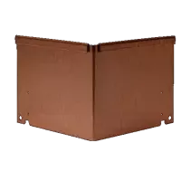 Kantopsluiting inwendige hoek geplet 10cm Corten