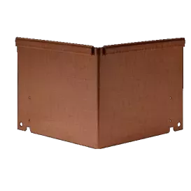 Kantopsluiting inwendige hoek geplet 28cm Corten