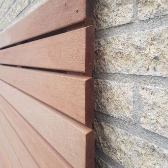 HH Keruing scherm 51 Rhombus 180x180cm