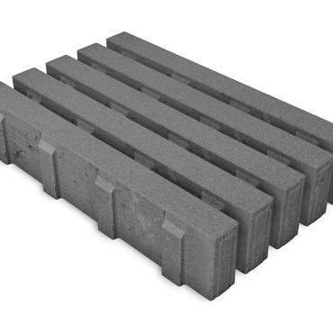 EcoSteen Stroke 60x40x12 Antraciet