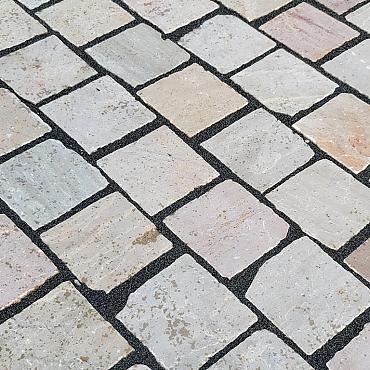 SB-36682&nbsp;natuursteen klinker bekapt ca. 20x14x5-7cm ★★☆☆☆