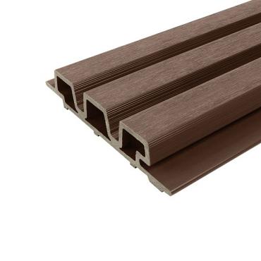Composiet rhombusprofiel triple 3,3x17x390cm Ipé