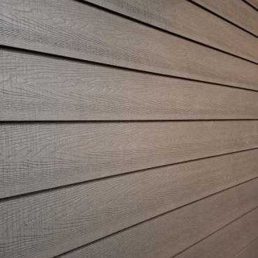 Zweeds rabat composiet 2,5x17,5x400cm diep zwart