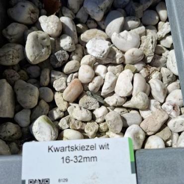 Zak Kwartskiezel wit 16-32mm à 20kg