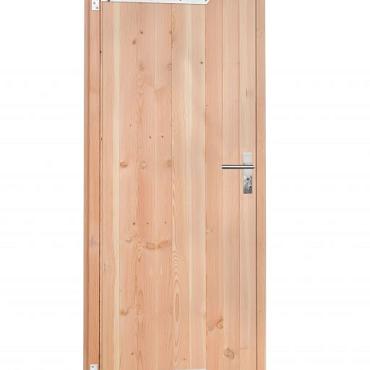 Douglas enkele dichte deur inclusief kozijn, rechtsdraaiend, 90x201 cm, onbehandeld