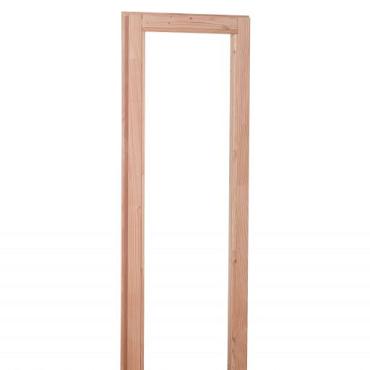 Douglas vast raam (zijlicht), 53x156 cm, onbehandeld