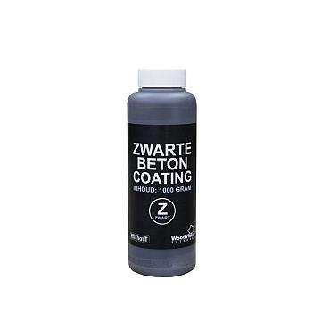 Betoncoating zwart, in plastic fles (1 liter)
