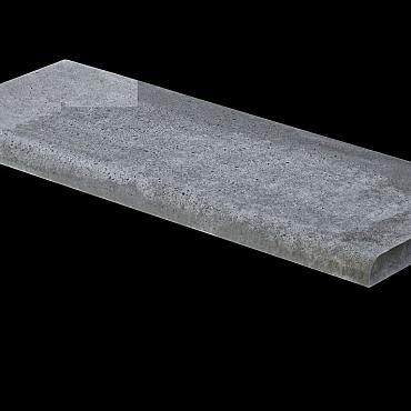 Oud Hollandse zwembadrand 100x100x5cm antraciet