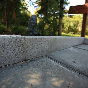 Betonband 10x30x100cm grijs