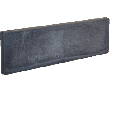 Betonband 6x30x100cm zwart