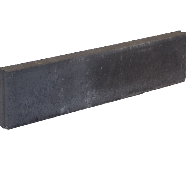 Betonband 8x20x100cm zwart