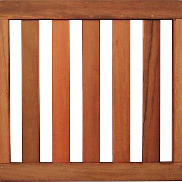 Keruing massief hekpoort 11   90x100cm