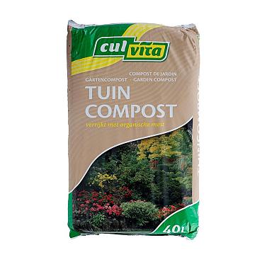Zak siertuincompost 40 ltr
