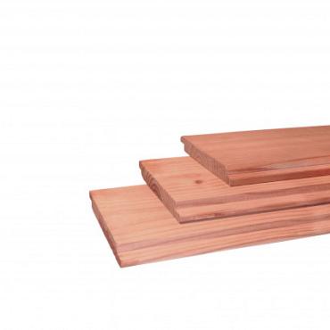 Douglas geschaafd halfhouts rabat 4xvelling 1,8x19,5x400 cm, onbehandeld